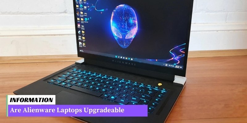 Laptop Alienware: A sleek and powerful device designed for productivity and entertainment.