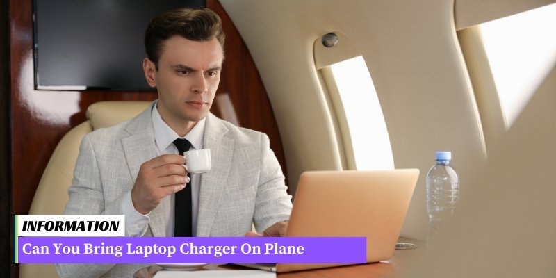 Laptop charger on plane: Ensure compatibility with airline regulations before bringing it onboard.