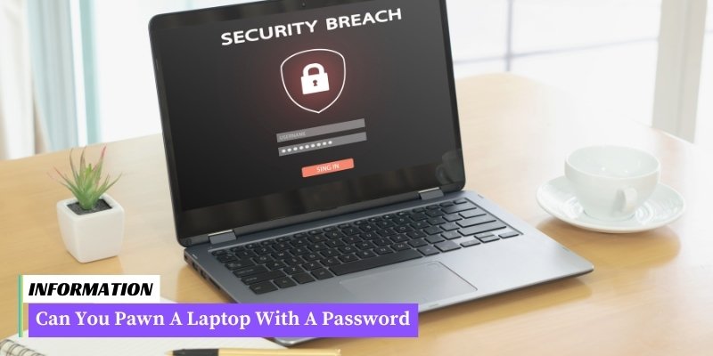A laptop with a password prompt on the screen, ensuring protection and security for your device.