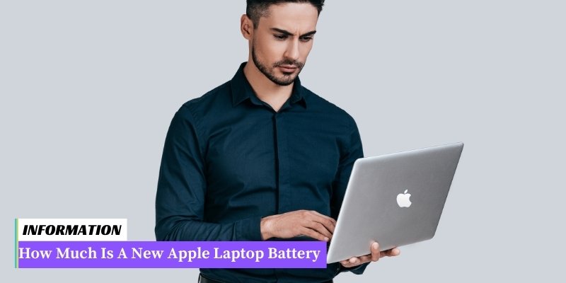 New Apple laptop battery: Price varies. Check Apple's website or authorized retailers for current pricing.