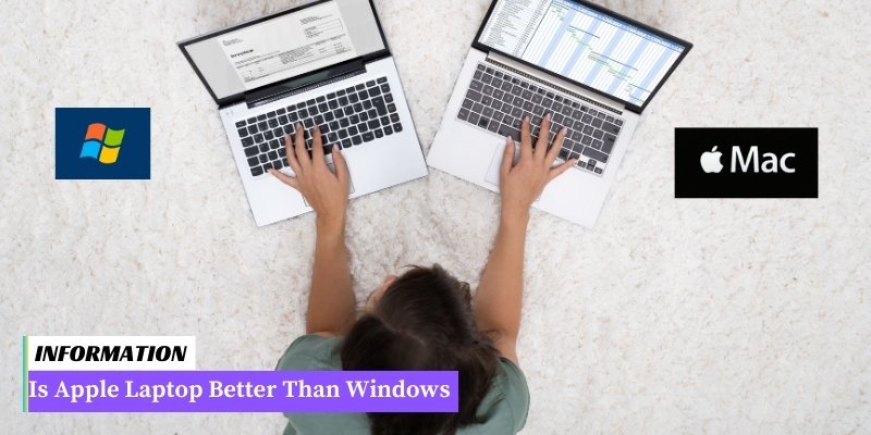 A comparison between a laptop and Windows operating system, highlighting the advantages and disadvantages.