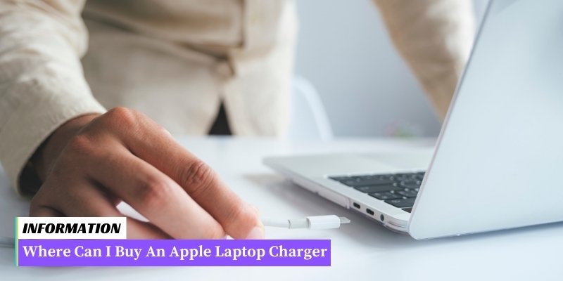 Apple laptop charger available for purchase. Find it at authorized Apple retailers or online stores.