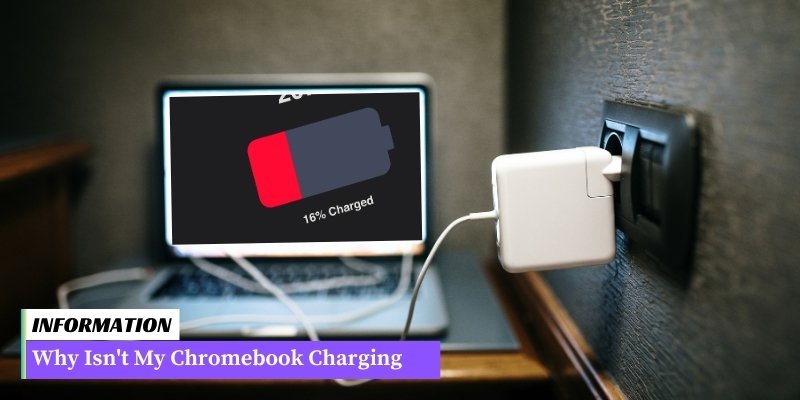 A Chromebook plugged into a charger, ensuring it remains powered and ready for use.