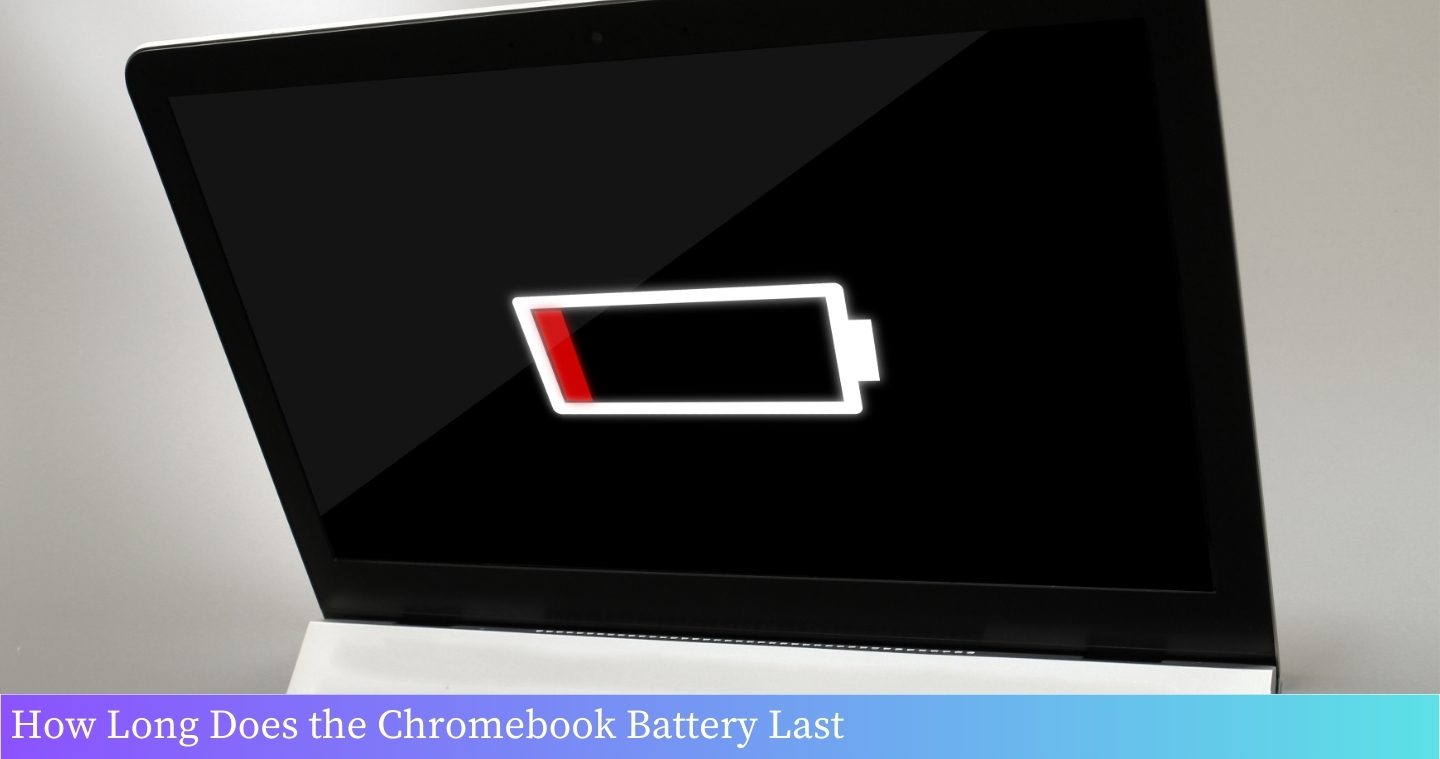 A Chromebook battery charging. Estimated time to fully charge may vary depending on the model and battery capacity.